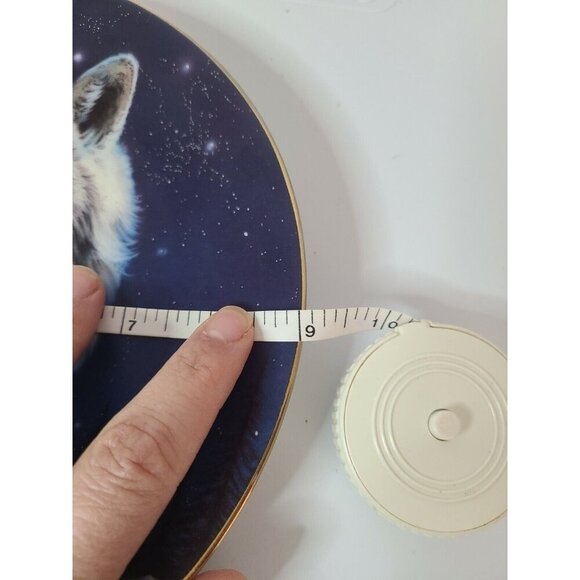 The Hamilton Collection Eyes Of The Night Wilderness Spirit Plate1994 No. 2790 E - Picture 4 of 4